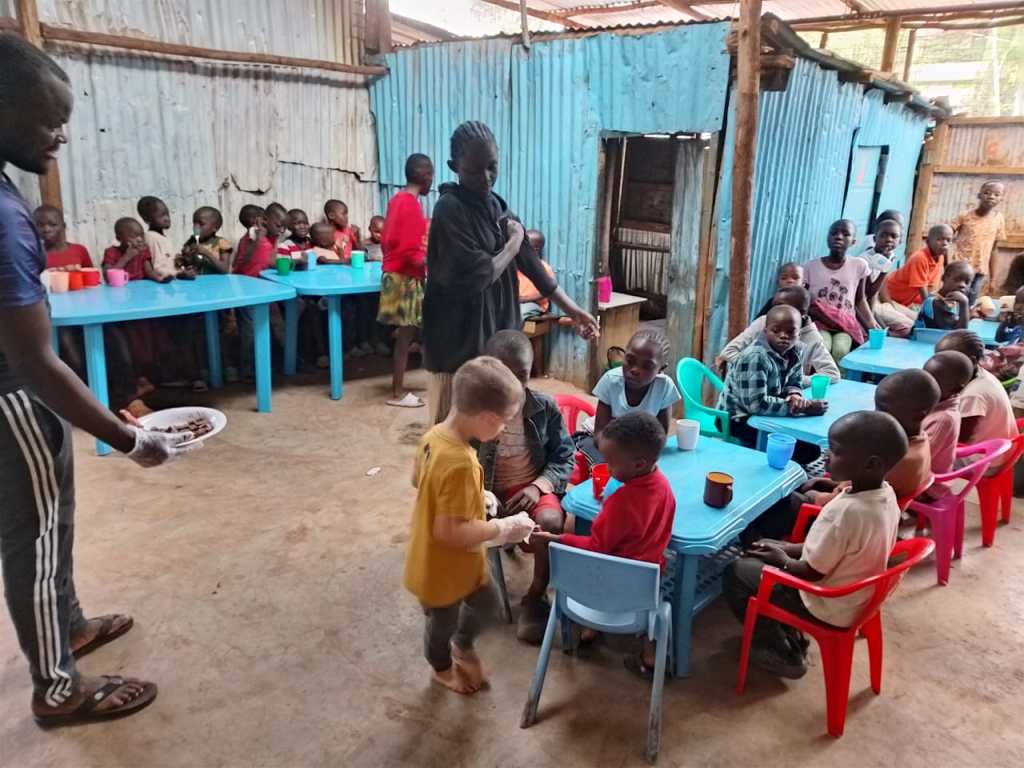 Kinderprogramm in den&nbsp;Slums